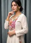 Sunanda By Vitara Mul Chanderi Embroidery Size Combo Kurtis Set
